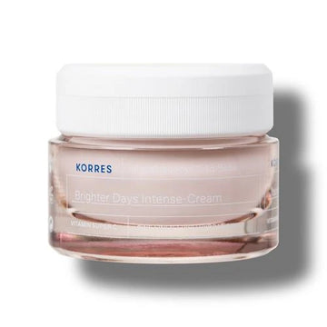 Korres Brighter Days Intense-Cream 40ml - Κρέμα Προσώπου με Βιταμίνη C για Ενυδάτωση & Λάμψη